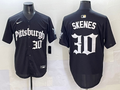 Men's Pittsburgh Pirates Paul Skenes #30 Black Game Player Jersey