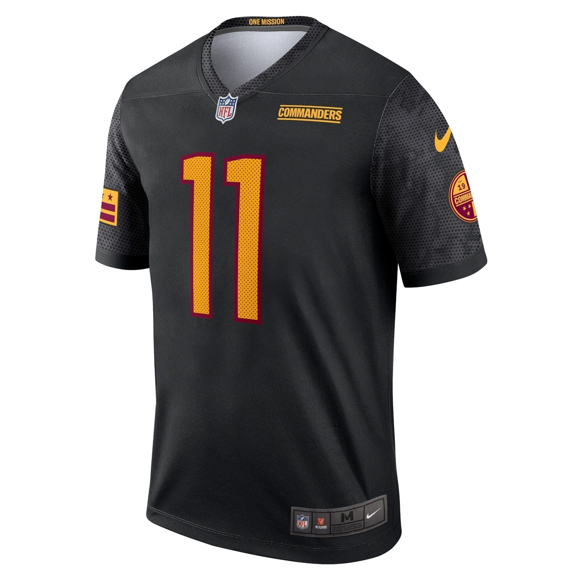 Carson Wentz Washington Commanders Nike Alternate Legend Jersey - Black