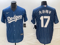 Men's Los Angeles Dodgers Shohei Ohtani #17 Royal Player Jersey1
