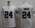 Men's Las Vegas Raiders Jonathan Abram #24 White Game Player Jersey1