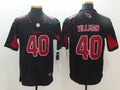 Men's Arizona Cardinals Pat Tillman #40 Black Game Jersey1