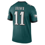A.J. Brown Philadelphia Eagles Nike Legend Jersey - Midnight Green
