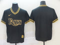 Men's Tampa Bay Rays Black Replica Blank Jersey1