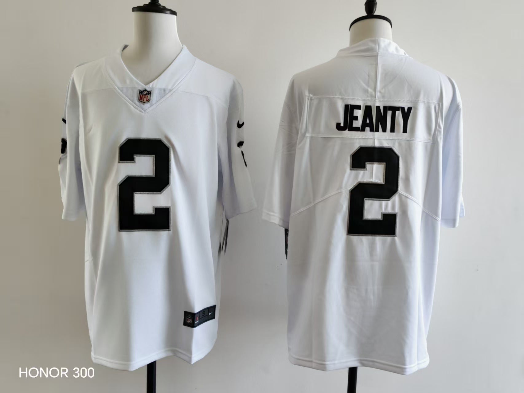 Men's Oakland Raiders Ashton Jeanty Nike Jersey -  White