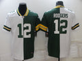 Men's Green Bay Packers Aaron Rodgers #12 Green/White Legend Jersey1
