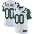 Custom1 New York Jets Road White Vapor Untouchable Limited Jersey1 American Stitched Jersey1 Football Jerseys