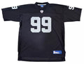 Men's Oakland Raiders Warren Sapp  Black Legacy Replica Jersey1