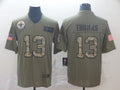 Men's New Orleans Saints Michael Thomas #13 Brown Alternate Game Jersey1