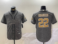 Men's New Orleans Saints Rashid Shaheed #22 Gray Player Jersey1