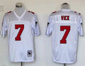 Men's Atlanta Falcons Michael Vick  White Legacy Replica Jersey1