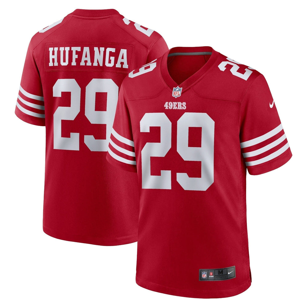 Talanoa Hufanga San Francisco 49ers Nike Game   Jersey - Scarlet