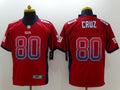 Men's New York Giants Victor Cruz #80 Red Game Jersey1