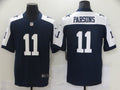 Men's Dallas Cowboys Micah Parsons #11 Navy Alternate Custom1 Game Jersey1