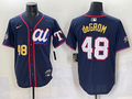 Men's American League Jacob deGrom #48 Navy 2025 All-Star Edition Limited Player Jersey