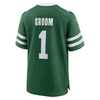Number 1 Groom New York Jets Nike Game Jersey - Legacy Green