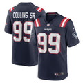 Jamie Collins Sr. New England Patriots Nike Home Game   Jersey - Navy