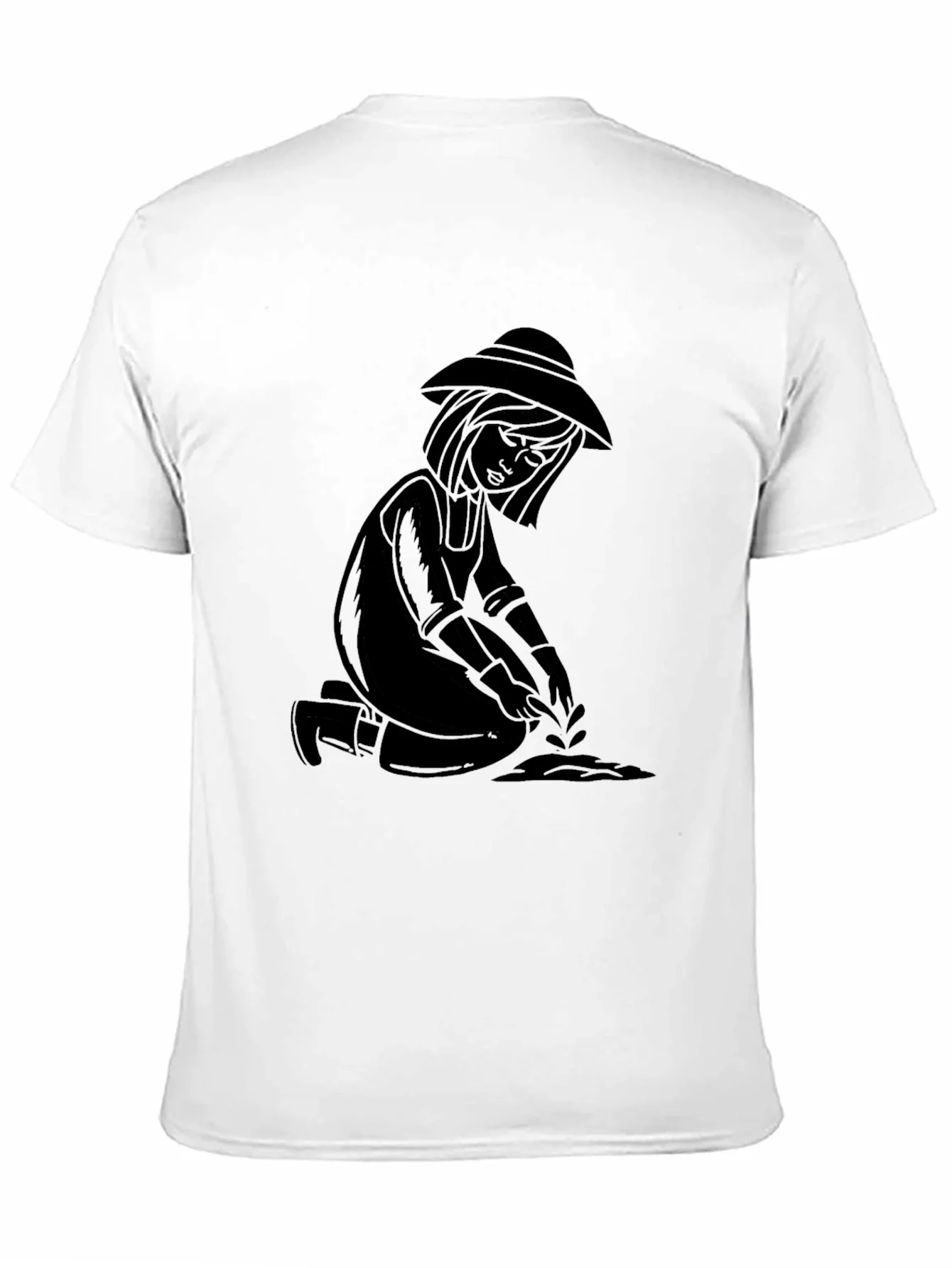 Gardener Graphic Tee - Black Unisex T-Shirt