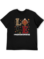 Med Surg Nurse Thanksgiving Turkey T-Shirt