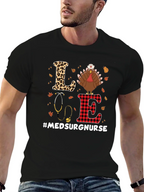 Med Surg Nurse Thanksgiving Turkey T-Shirt