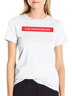 Cute Wholesome Bee Graphic Tee