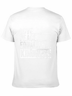 Love Peace Equality Kindness Graphic Tee - Black