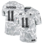 Micah Parsons Dallas Cowboys Nike 2024 Salute to Service Limited Jersey - Arctic Camo