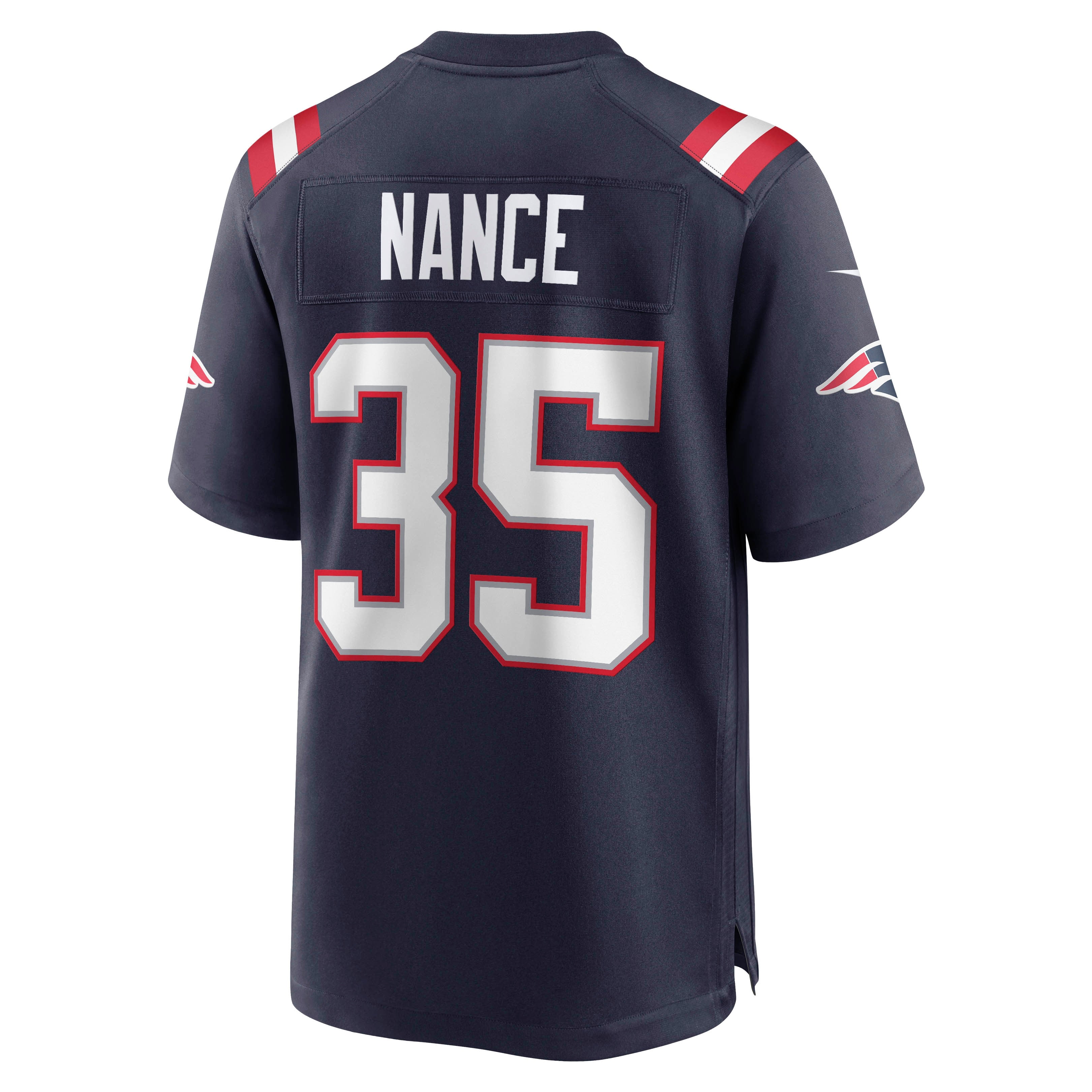 Jim Nance New England Patriots Nike Retired   Jersey - Navy