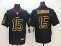 Men's Kansas City Chiefs Patrick Mahomes Black Alternate Game Jersey1