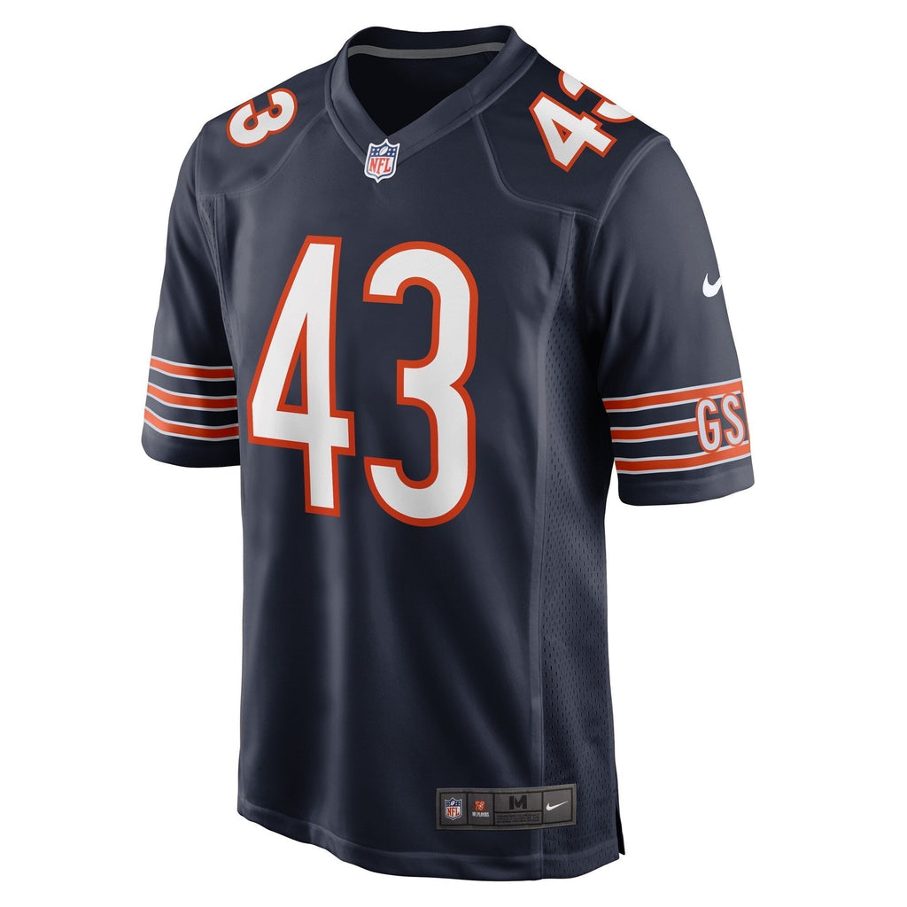 DeMarquis Gates Chicago Bears Nike Game   Jersey - Navy