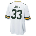 GB.Packers #33 Aaron Jones White Game Player Jersey Stitched American Football Jerseys