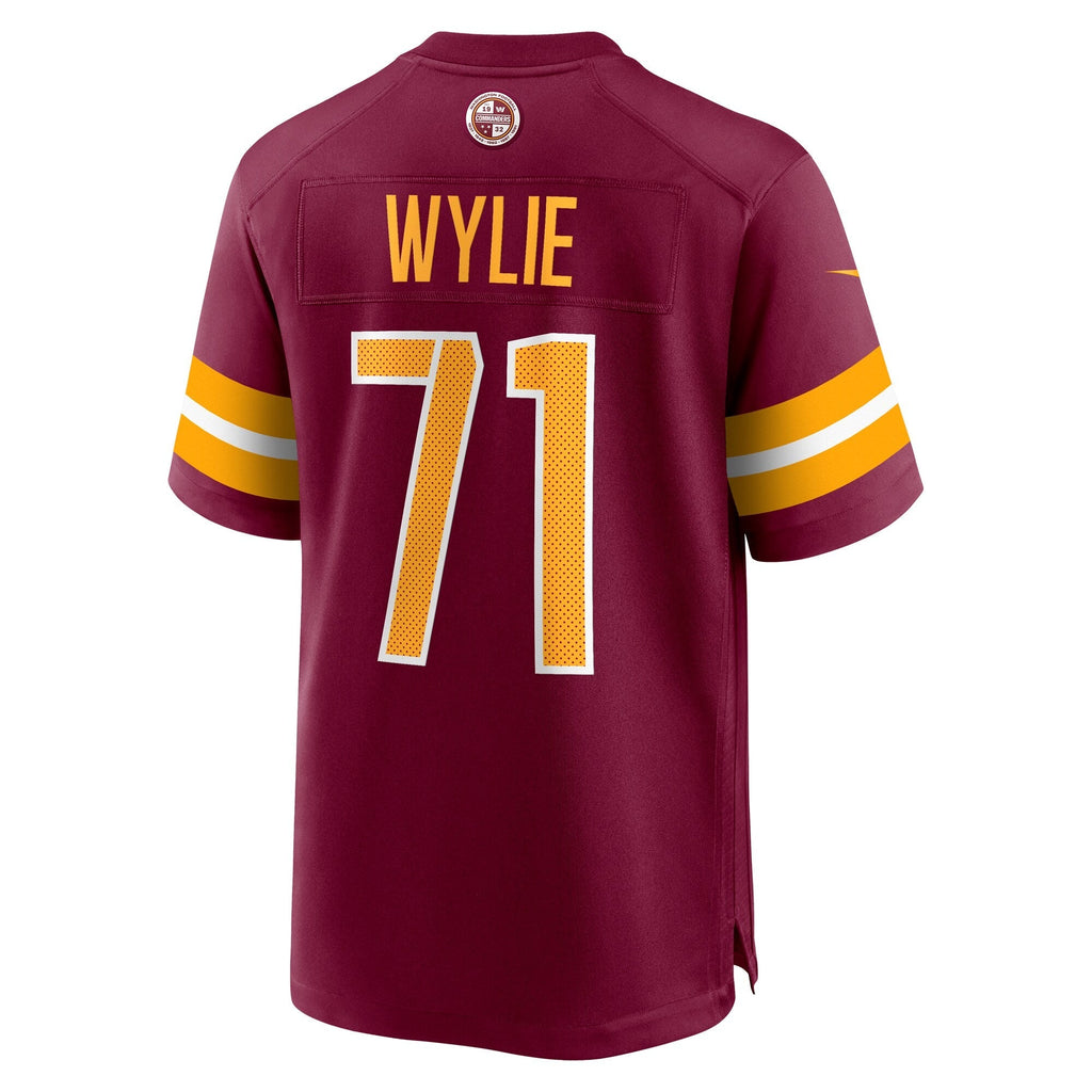 Andrew Wylie Washington Commanders Nike Game   Jersey - Burgundy