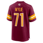 Andrew Wylie Washington Commanders Nike Game   Jersey - Burgundy