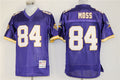 Men's Minnesota Vikings Randy Moss  Purple Legacy Replica Jersey1