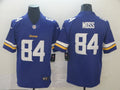 Men's Minnesota Vikings Randy Moss #84 Purple Game Jersey1