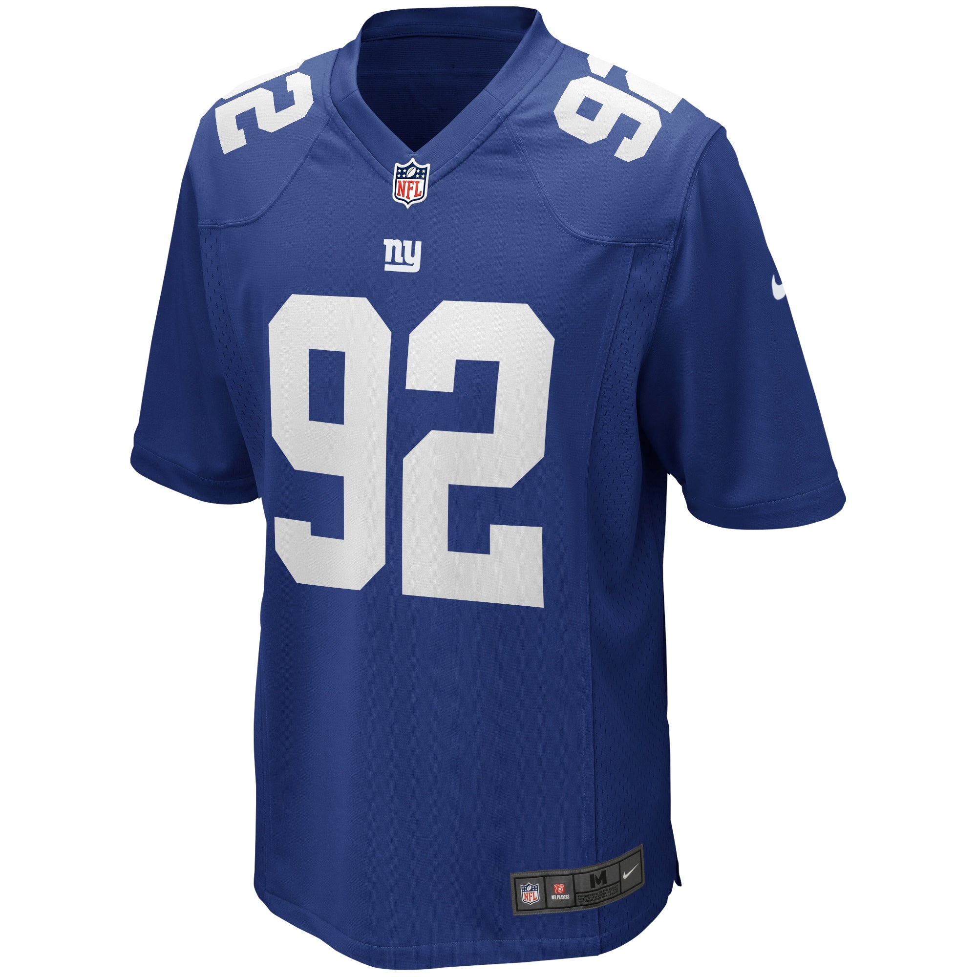 Michael Strahan New York Giants Nike Game Retired   Jersey - Royal