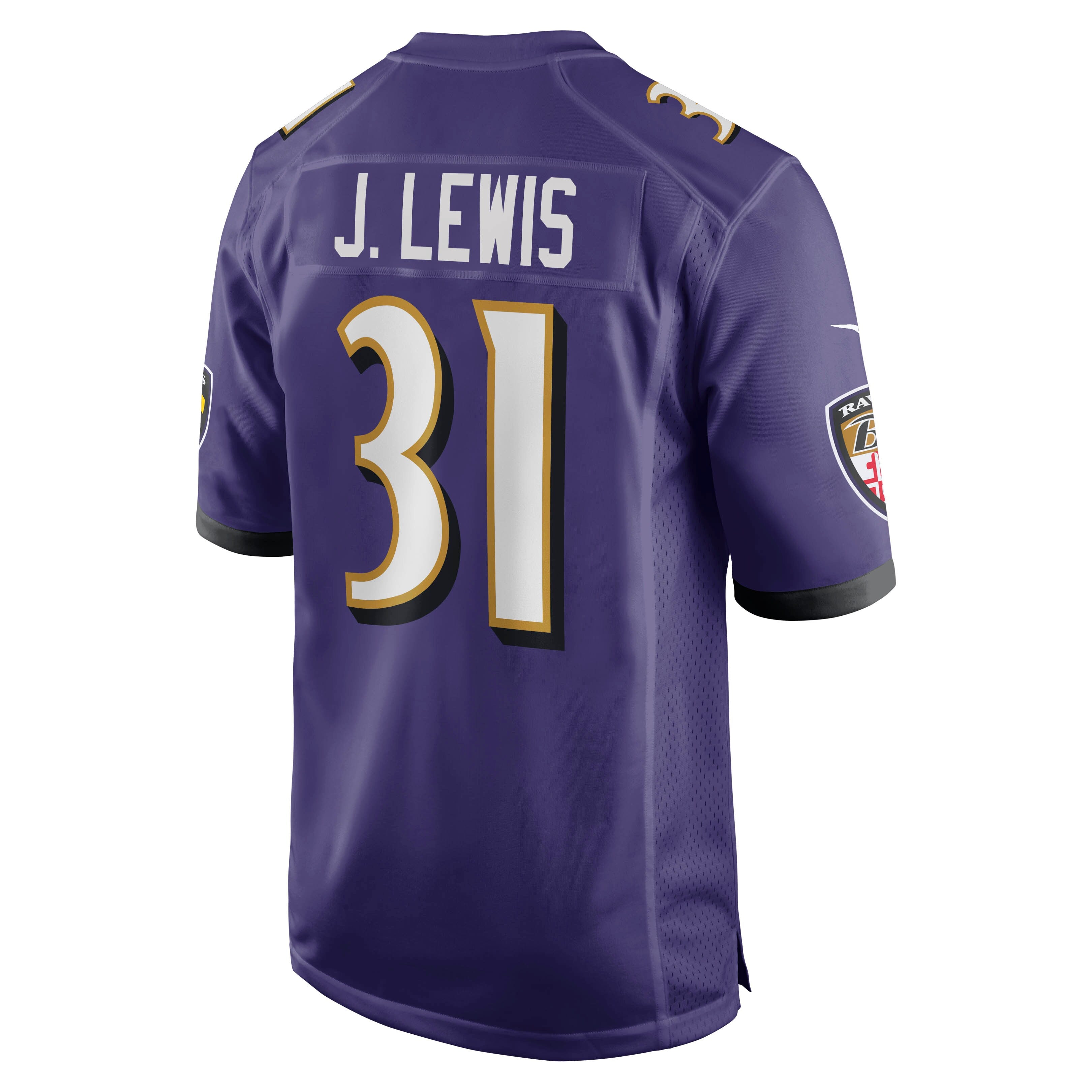 Jamal Lewis Baltimore Ravens Nike Game Retired   Jersey - Purple
