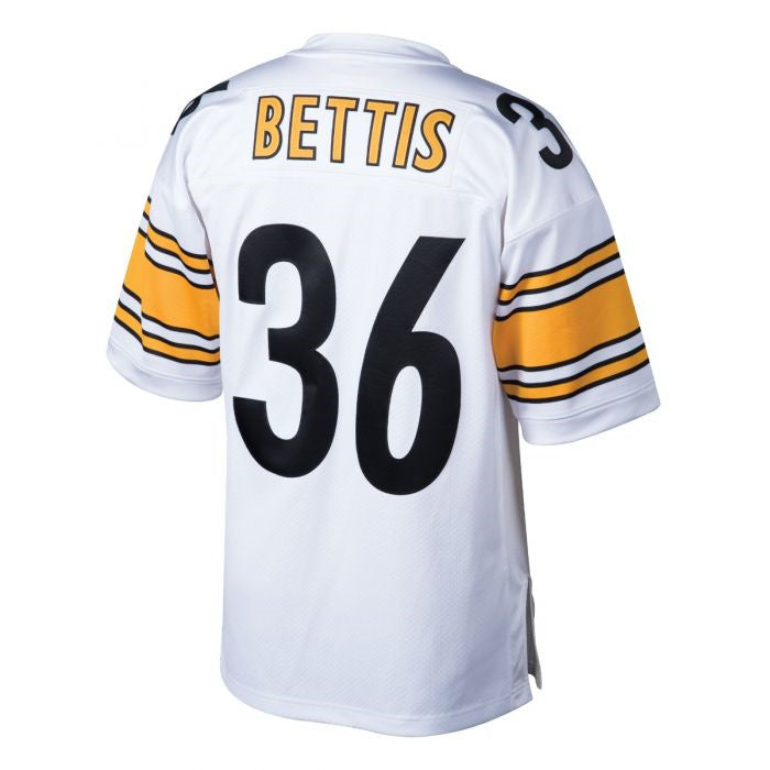 P.Steelers #36 Jerome Bettis Player White  Authentic Super Bowl Stitched American Football Jerseys