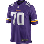 Jim Marshall Minnesota Vikings Nike Game Retired   Jersey - Purple