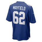 Jalen Mayfield New York Giants Nike  Game Jersey -  Royal
