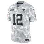 Chris Olave New Orleans Saints Nike 2024 Salute to Service Limited Jersey - Arctic Camo