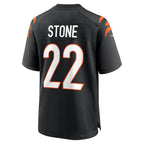 Geno Stone Cincinnati Bengals Nike Game Jersey -  Black