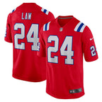 Ty Law New England Patriots Nike Retired   Alternate Game Jersey - Red