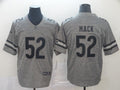 Men's Chicago Bears Khalil Mack #52 Gray Game Jersey1