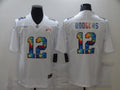 Men's Green Bay Packers #12 Aaron Rodgers White Game Player Jersey1