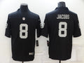 Men's Las Vegas Raiders Josh Jacobs #8 Black Game Jersey1