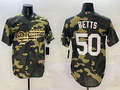 Men's Los Angeles Dodgers Mookie Betts #50 Camouflage Replica Player Jersey1