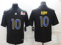 Men's Los Angeles Rams Cooper Kupp #10 Black Game Jersey1