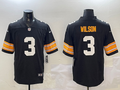 Men's Pittsburgh Steelers Russell Wilson Nike Jersey -  Black-No team logo