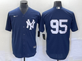 Men's New York Yankees Oswaldo Cabrera #95 Navy Replica Player Name Jersey1