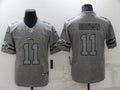 Men's Philadelphia Eagles A.J. Brown #11 Gray Game Jersey1
